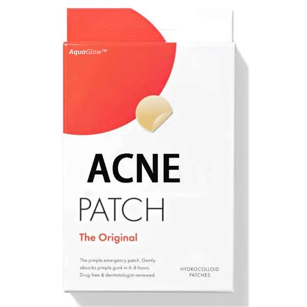 AquaGlow Acne Pimple Patch - Korean Skin Care - Clear - Lab Tested - 36's