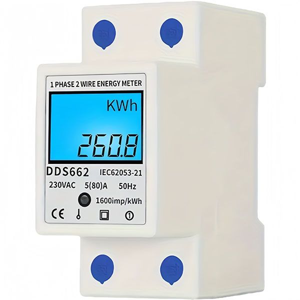 Digital Electricity Usage Monitor,LCD Backlight Digital Display