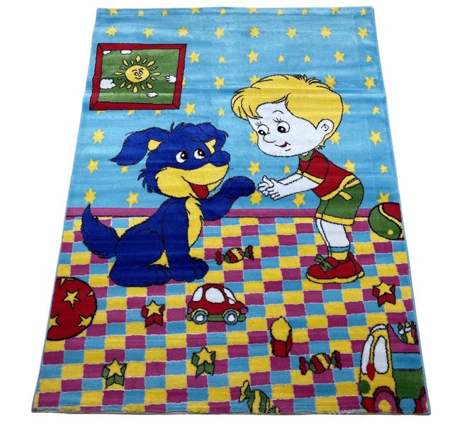 Cartoon Multicolour Rug - 180 x 133 cm