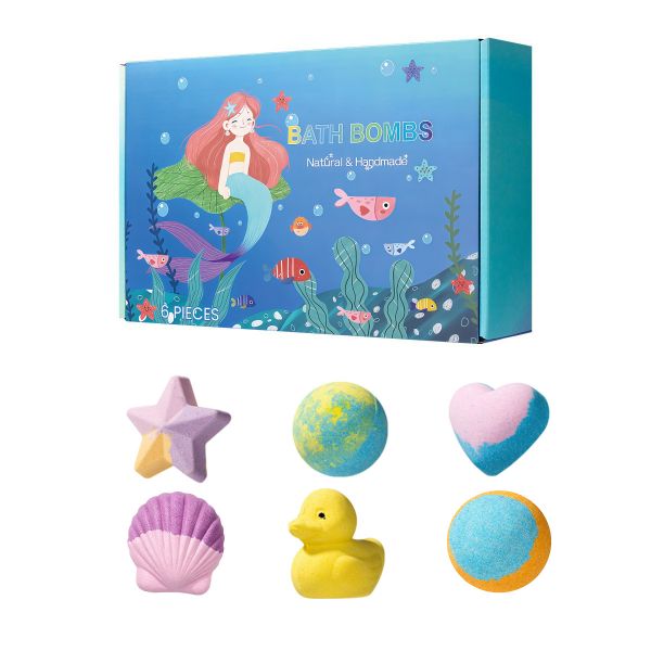 Mixed Shape Bath Salt Set Fine Foam Gentle Body Cleansing