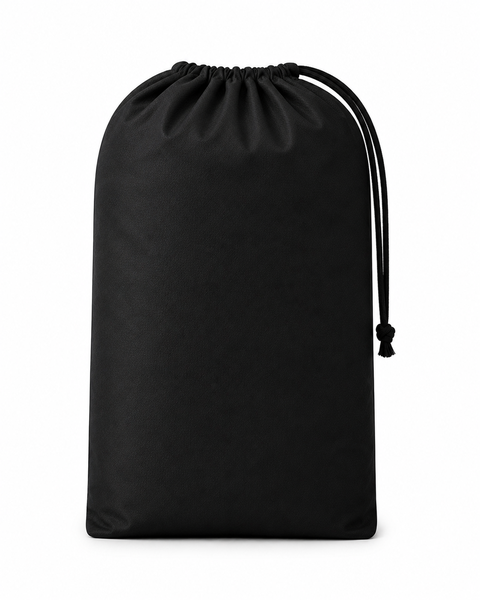 SUKARI - Large 100% Cotton Laundry Bag - Black