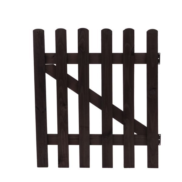 Picket Fence Gate 900 CCA Treated Pine Black
