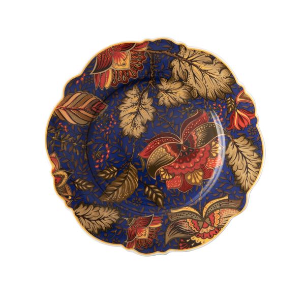 Jenna Clifford Blue Fern Side Plate Set of 4