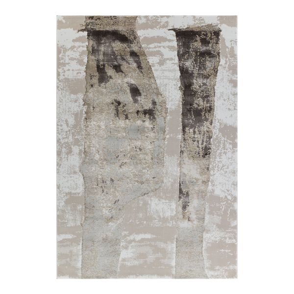 Elit Stripe Beige Brown Rug