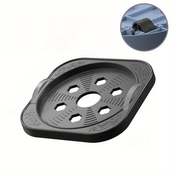 Heavy-Duty Mobile Base with Wheels - Durable Plastic