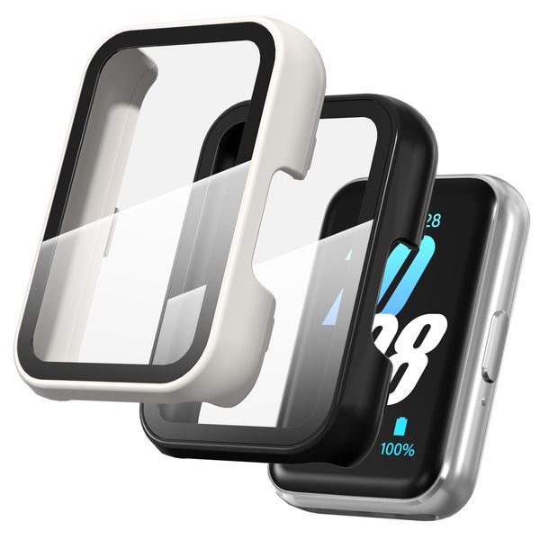 Full-Coverage Tempered Glass Protective Case for Samsung Galaxy Fit3