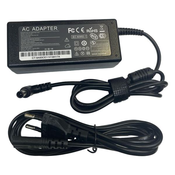 Replacement Power Supply Adapter Compatible With Samsung LED TVs-19V 2.5A-6.5x4.4mm-47W