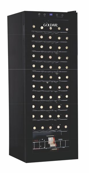 Goldair 158 Litre Free standing 11 Shelf Wine Cooler Model Number GWC-158