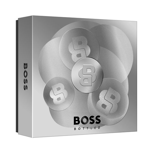 BOSS Bottled Parfum and Shower Gel for Men Trio Gift Set