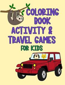 Coloring Book Activity & Travel Games For Kids | Buy Online in South