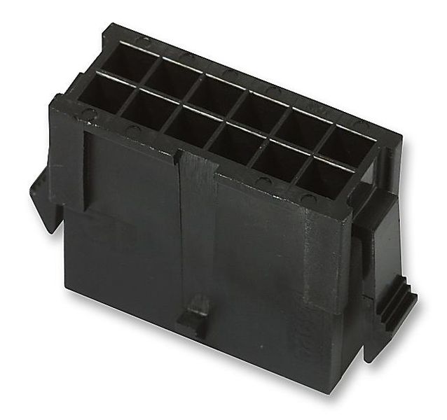 Molex (43020-2400) Connector Housing, Dual Row, Panel Mount, 24 Ways, 3 mm