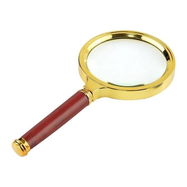 Wooden Handle Magnifying Glass