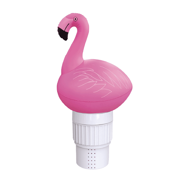 Iconix Solar LED Inflatable Flamingo Chlorine Floater