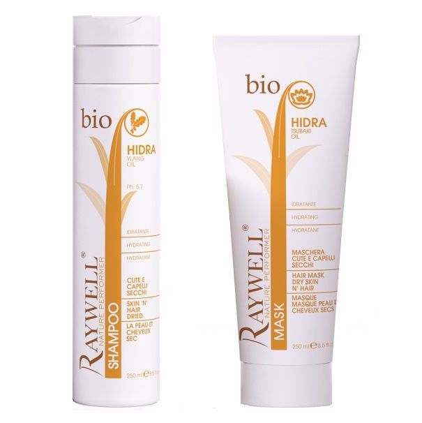 Raywell bioHIDRA Shampoo & Conditioner for Dry/Frizzy Hair