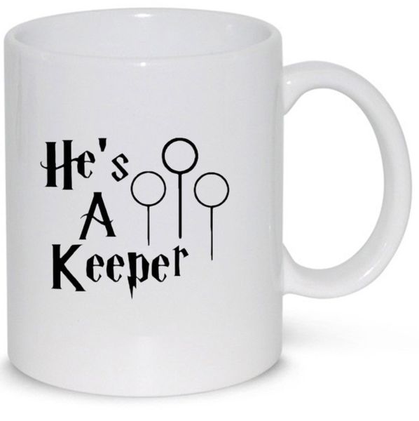 He's a Keeper Harry Potter Gift Mug