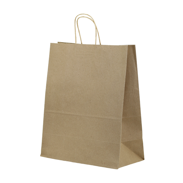 Kraft Paper Bags 60GSM - (Pack Of 200) - Brown
