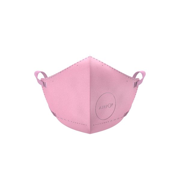 AirPop Kids Reusable Washable Face Mask - Pink (4 Pack)