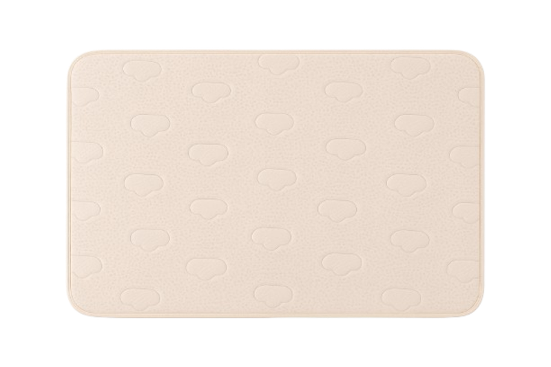 Waterproof Bed Pad - Washable Bed Sheet - Beige 90cmx120cm