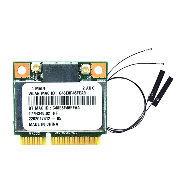 Ar5B22 Ar9462 Wifi Card+Internal Antenna 300Mbps 2 4G/5G Wifi Adapter