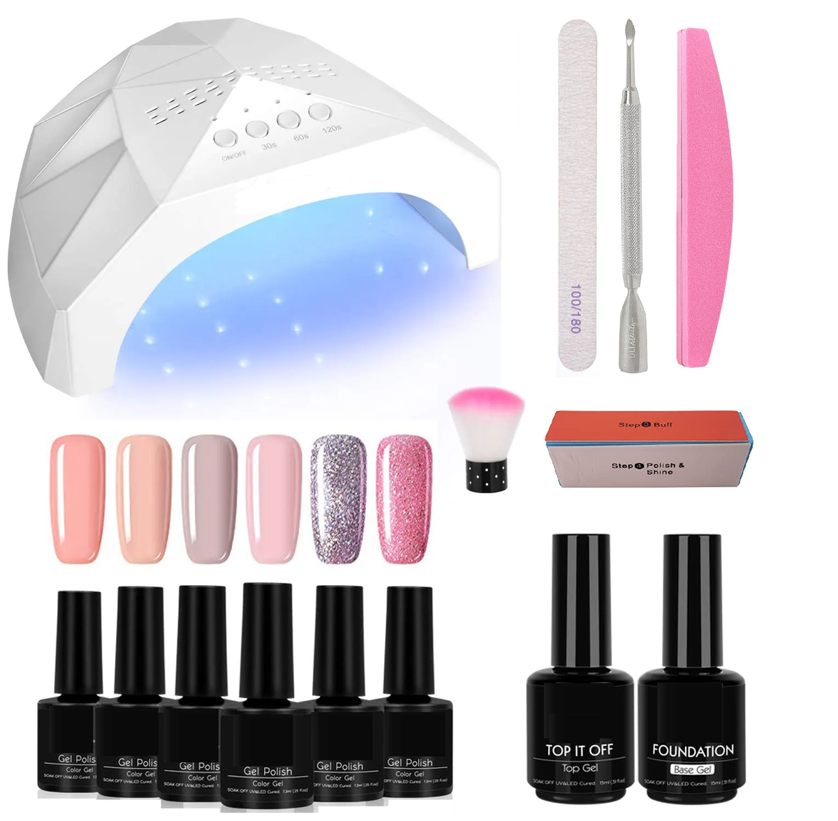 UV Gel Polish Nail Kit Shop Today. Get it Tomorrow!