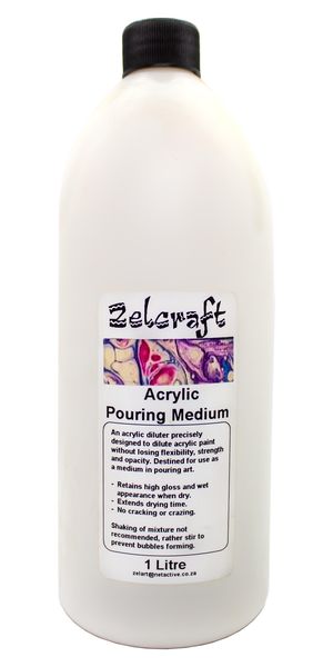 Zelcraft Acrylic Pouring Medium - 1l