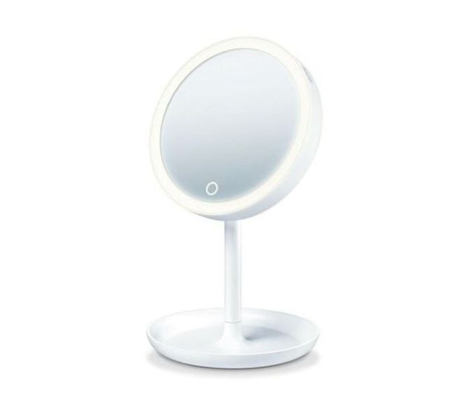USB Rechargeable LED Vanity Mirror Desktop Compact Makeup Mirror with Light