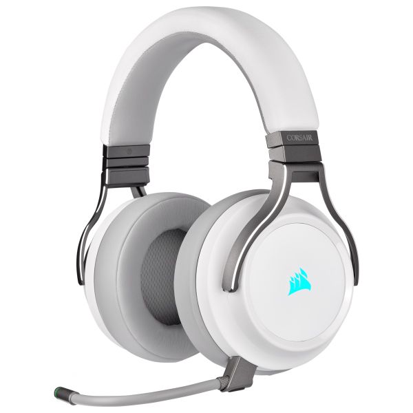 Corsair Virtuoso RGB SE High-Fidelity Wireless Gaming Headset - White