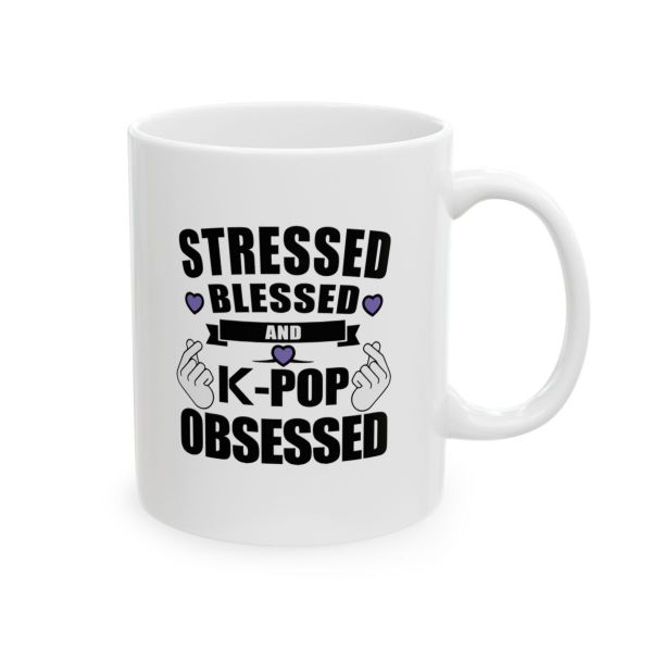 K-Pop Obsessed Father's Day - Mother's Day-Valentines Mug