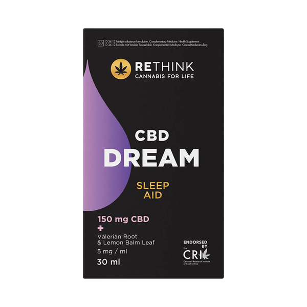 Rethink CBD Dream Oil (Sleep Aid) 150mg 30ml