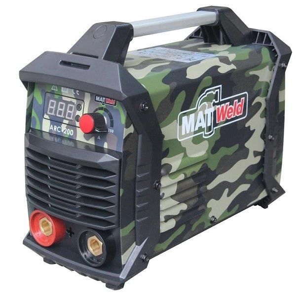 Matweld 200A Welding Inverter and Helmet Combo
