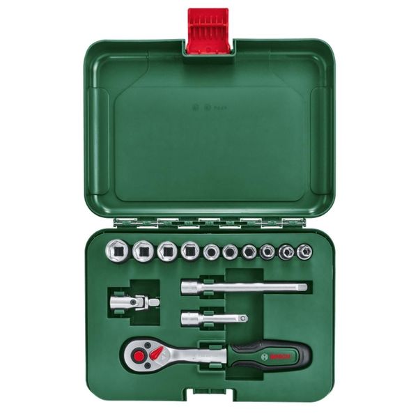 Bosch - 14-Piece - 1/4 Drive Socket Set