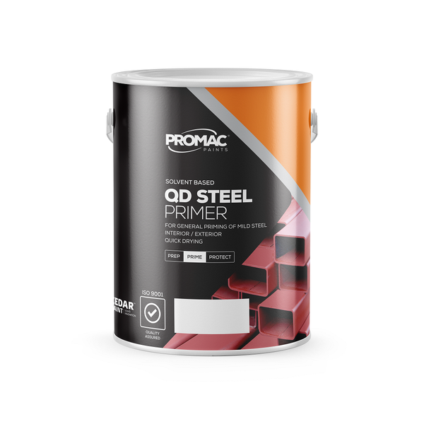 Promac Paints Qd Steel Primer 5l - Red Oxide