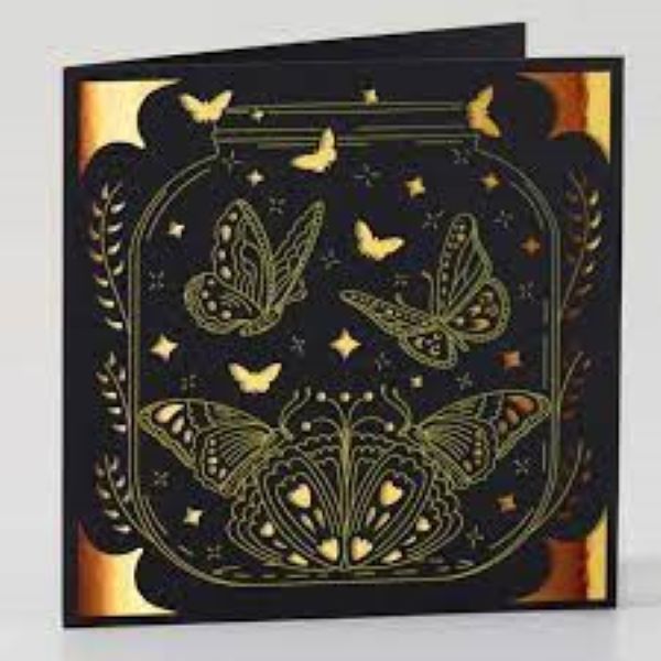 Cricut Insert Cards Foil Royal Flush R10 (8;9 Cm X 12;4 Cm) 18-Pack