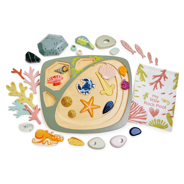 Tender Leaf - Wooden Little Rock Pool