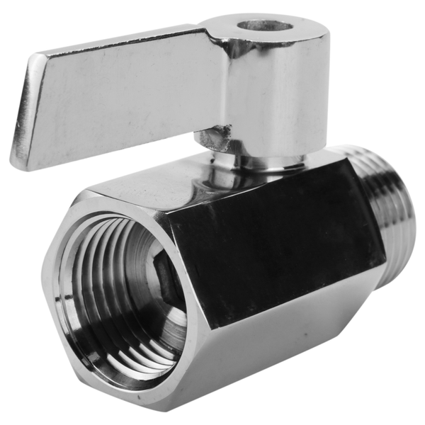 304 Stainless Steel Mini Ball Valve(1/2 Inch Female Compatible with None