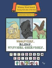 Whimsy Word Search, Monsters, Aliens, and Mystical Creatures, Calendar ...