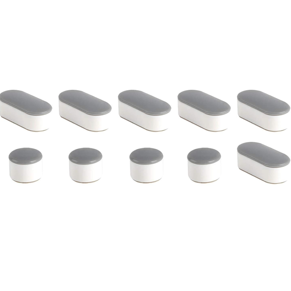 Toilet Seat Bumpers 10 Pack Self Adhesive Buffer Pads