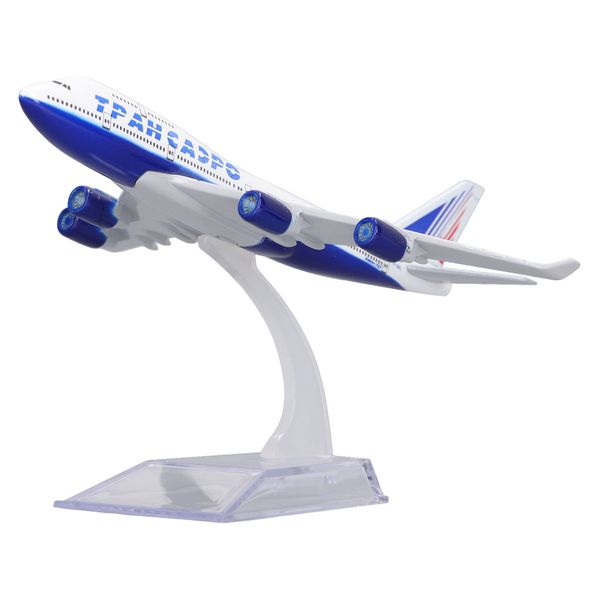 747 Alloy Plane Model High Stimulation Airplane Decoration Model with Base