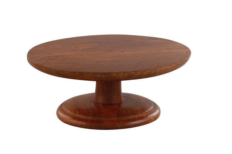 Wooden Cake Stand with Wodden Base