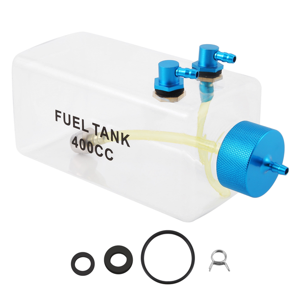 Fuel Tank Petrol Transparent Plastic Bottle 400Cc Cnc