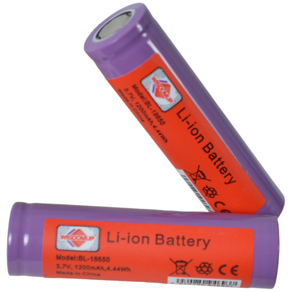 Wisdomup - BL-18650 - Reliable &amp; Efficient Li-ion 1200mAh Battery