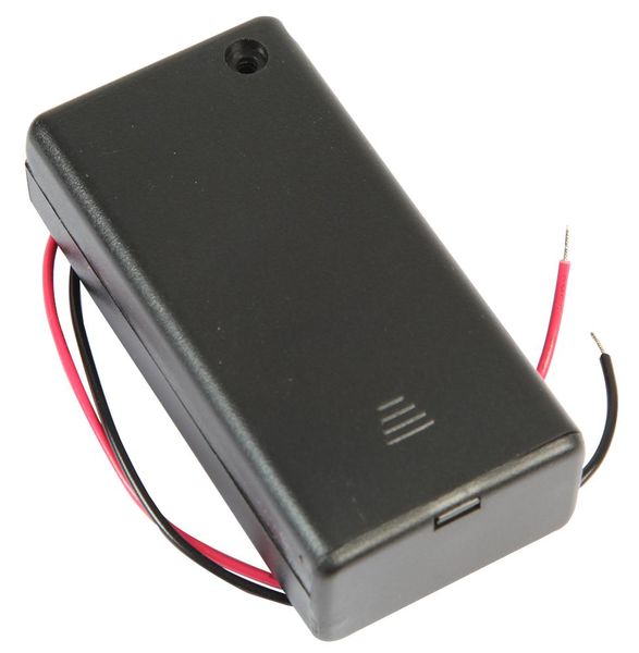 Multicomp Pro (MP000368) Battery Box, Wired, 2 x AA