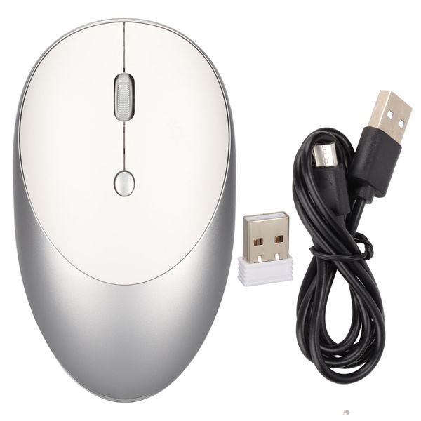 Wireless Mouse Home Silent Adjustable Black