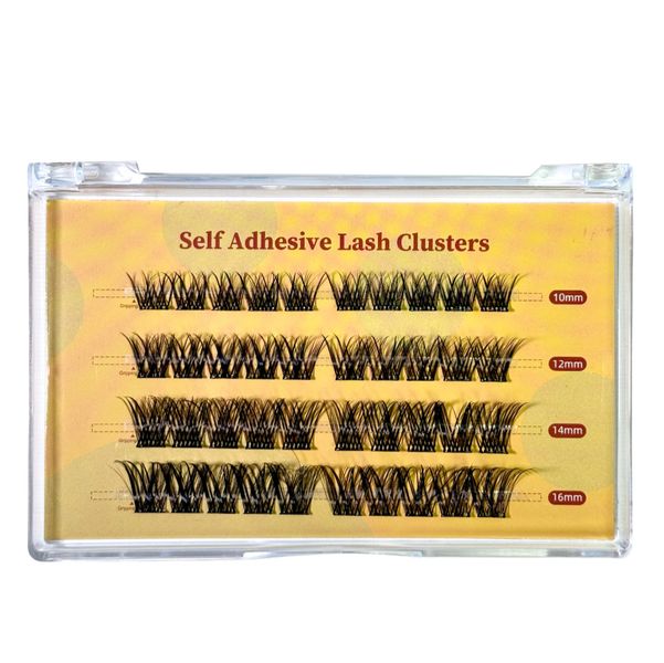 Nailtion Fairy Light Self-Adhesive Pre-Glued Eyelashes Lash Clusters