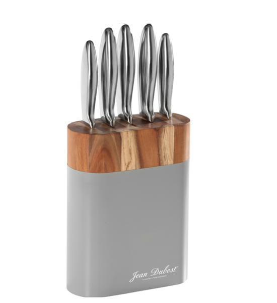 Jean Dubost Smart Kitchen Knife Set &amp; Knife Block