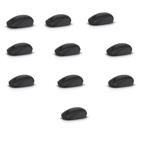 Business Bundle of 10 DELL WM126 Wireless Mice
