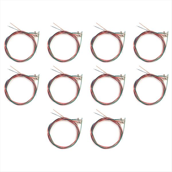 10 Sets Strings for Classical Guitar Accessories Colored String