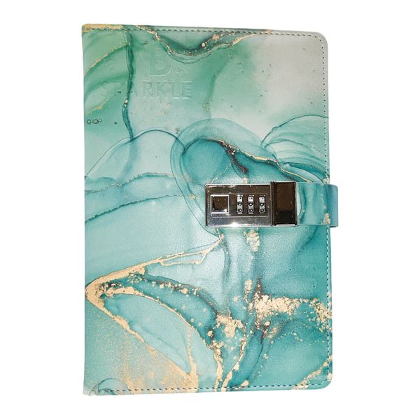 YB Sparkle Diary Journal with Pad Lock + Sparkle Storage Bag