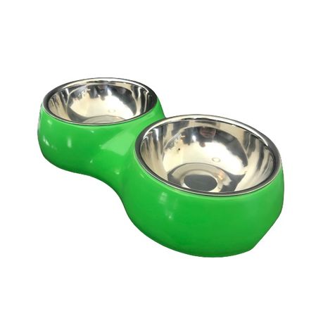 Stainless Steel Pet Bowl Set Image