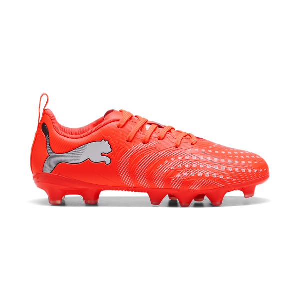 Puma Junior Future 9 Play Firm/Artificial Ground Football Boots - Red